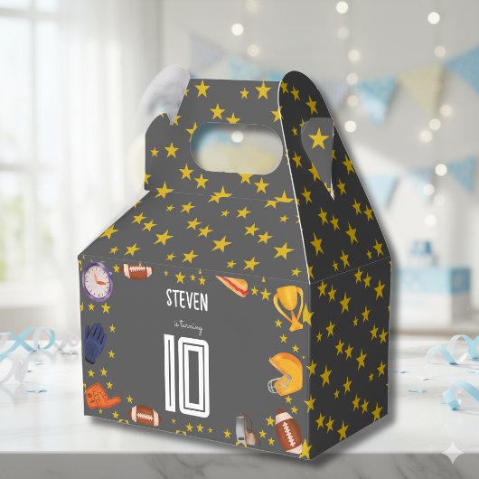 アメリカンフットボール子供の誕生日 フェイバーボックス