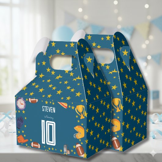 アメリカンフットボール子供の誕生日 フェイバーボックス