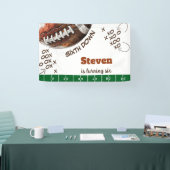 アメリカンフットボール子供の誕生日 横断幕 (トレードショー)