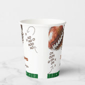 アメリカンフットボール子供の誕生日 紙コップ (右)