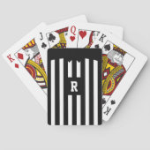 アメリカンフットボール審判ストライプトランプ トランプ (裏面)