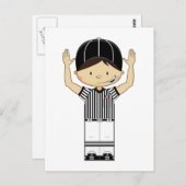 アメリカンフットボール審判用はがき ポストカード (正面/裏面)