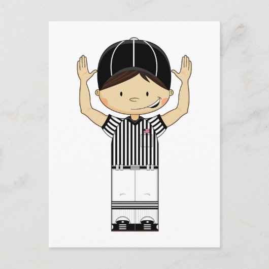 アメリカンフットボール審判用はがき ポストカード (正面)