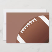 アメリカンフットボール感謝コーチカード サンキューカード (裏面)