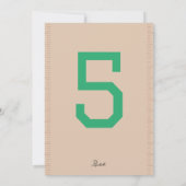 アメリカンフットボール招待状 |サッカーヘルメット 招待状 (裏面)