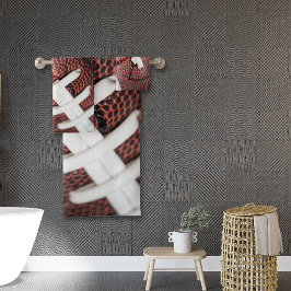 アメリカンフットボール接写 バスタオルセット