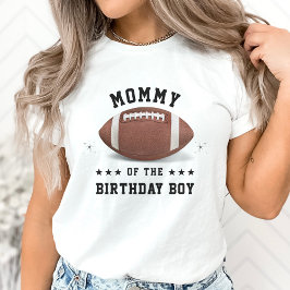 アメリカンフットボール母の誕生日パーティー親 Tシャツ