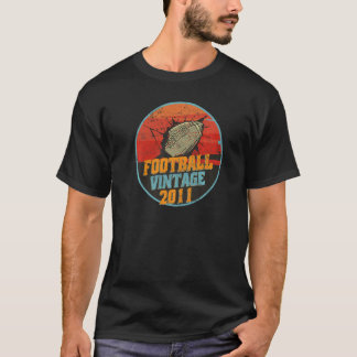 アメリカンフットボール生まれ選手ヴィンテージ2011誕生田 Tシャツ