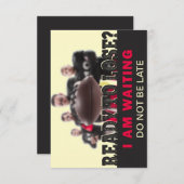 アメリカンフットボール競技会 サンキューカード (正面/裏面)