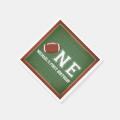 アメリカンフットボール第1誕生日 スタンダードカクテルナプキン (角)