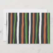 アメリカンフットボール誕生日写真 招待状 (裏面)