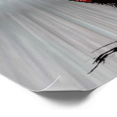 アメリカンフットボール選手がサッカーを行っている ポスター (角)