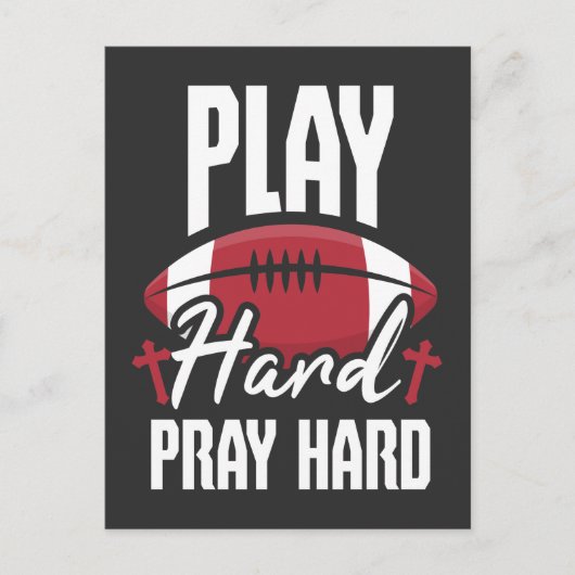 アメリカンフットボール選手クリスチャン・イエズスポーツ ポストカード (正面)