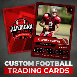 アメリカンフットボール選手トレーディングカード Red Pro コーリングカード