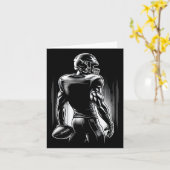 アメリカンフットボール選手 カード (黄色い花)