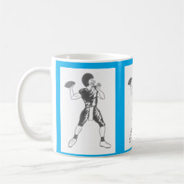 アメリカンフットボール選手 コーヒーマグカップ