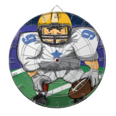 アメリカンフットボール選手 ダーツボード (正面)