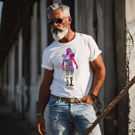 アメリカンフットボール選手 Tシャツ