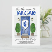 アメリカンフットボール インビテーション カラー変更可能 あなたロゴ追加 (スタンド正面)