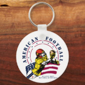 アメリカンフットボール キーホルダー (正面)