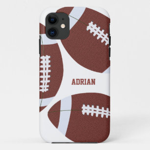アメリカンフットボール・グリジロン・ボパーソナライズされたール iPhone 11 ケース