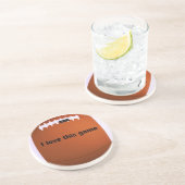 アメリカンフットボール コースター (側面)