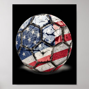 アメリカンフットボール サッカー ポスター