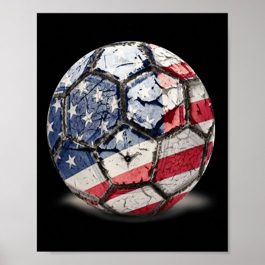 アメリカンフットボール サッカー ポスター (正面)