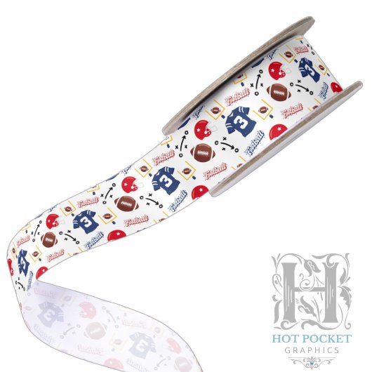 アメリカンフットボール サテンリボン