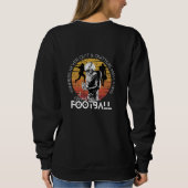 アメリカンフットボール |スポーツの衣服お気に入りのー スウェットシャツ (裏面)