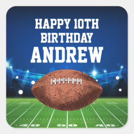 アメリカンフットボール スポーツ お誕生日おめでとう ステッカー