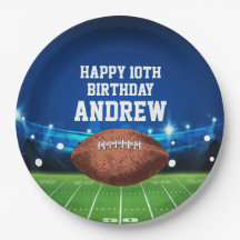 アメリカンフットボール スポーツ お誕生日おめでとう ペーパープレート