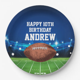 アメリカンフットボール スポーツ お誕生日おめでとう ペーパープレート
