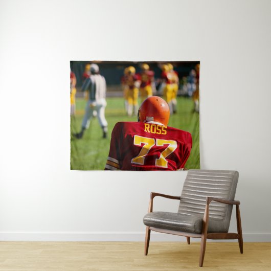 アメリカンフットボール。 タペストリー (インサイチュ(横))