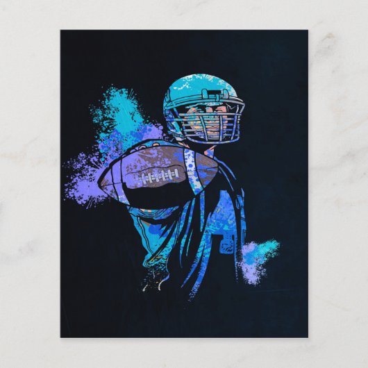 アメリカンフットボール チラシ (正面)