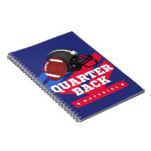 アメリカンフットボール ノートブック (右側)