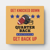 アメリカンフットボール フォトプラーク (正面)