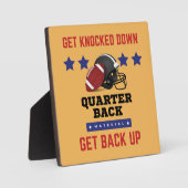 アメリカンフットボール フォトプラーク (正面)