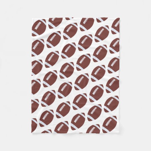 アメリカンフットボール フリースブランケット (正面)