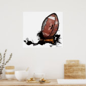 アメリカンフットボール ポスター (キッチン)