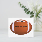 アメリカンフットボール ポストカード (スタンド正面)