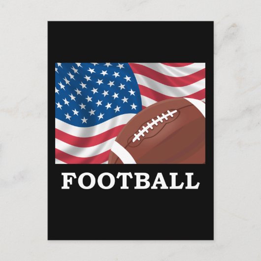 アメリカンフットボール ポストカード (正面)