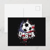 アメリカンフットボール ポストカード (正面/裏面)