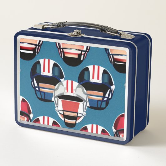 アメリカンフットボール メタルランチボックス (正面)