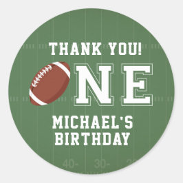 アメリカンフットボール ラウンドシール