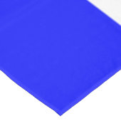 アメリカンフットボール 太字 鮮やかブルー ホワイトレーシングストライプ テーブルクロス (アングル)