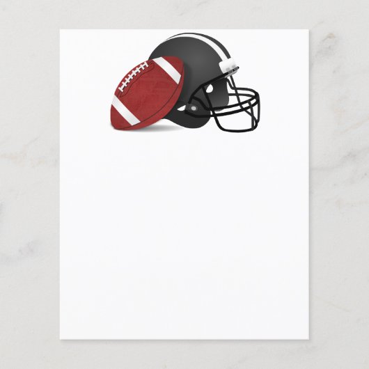 アメリカンフットボール–155961アメリカンフットボールのフットバ チラシ (正面)
