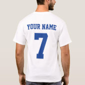 アメリカンフットボール 2026 Tシャツ (裏面)