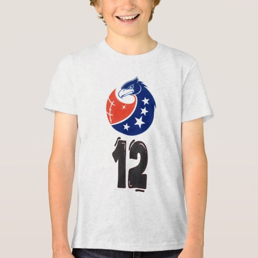 アメリカンフットボール： Gridiron Glory トライブレンドＴシャツ (正面)