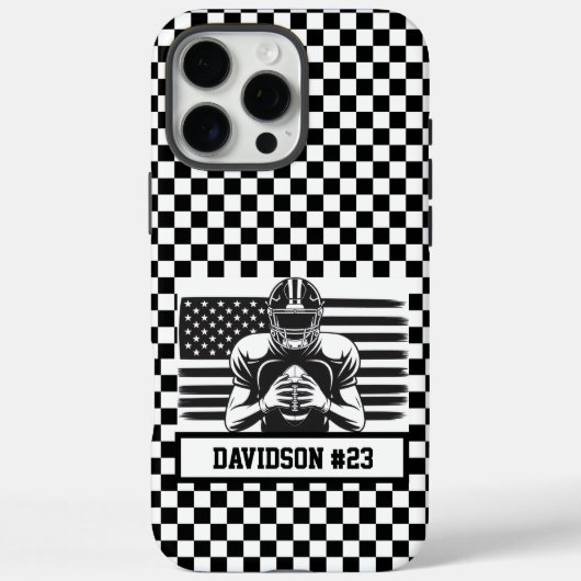 アメリカンフットボール iPhone / iPad カバー (裏面)